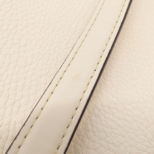 Kate Spade Handbag leather white 2WAY Women Used Authentic