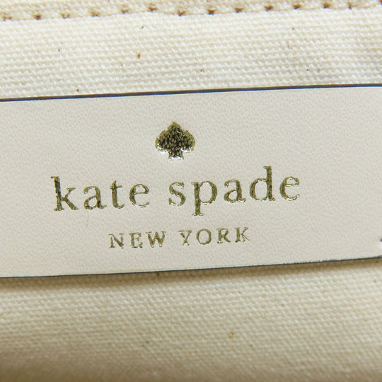 Kate Spade Handbag leather white 2WAY Women Used Authentic