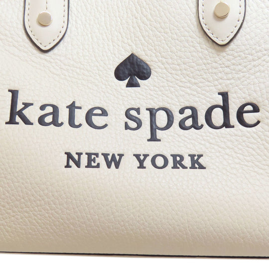 Kate Spade Handbag leather white 2WAY Women Used Authentic