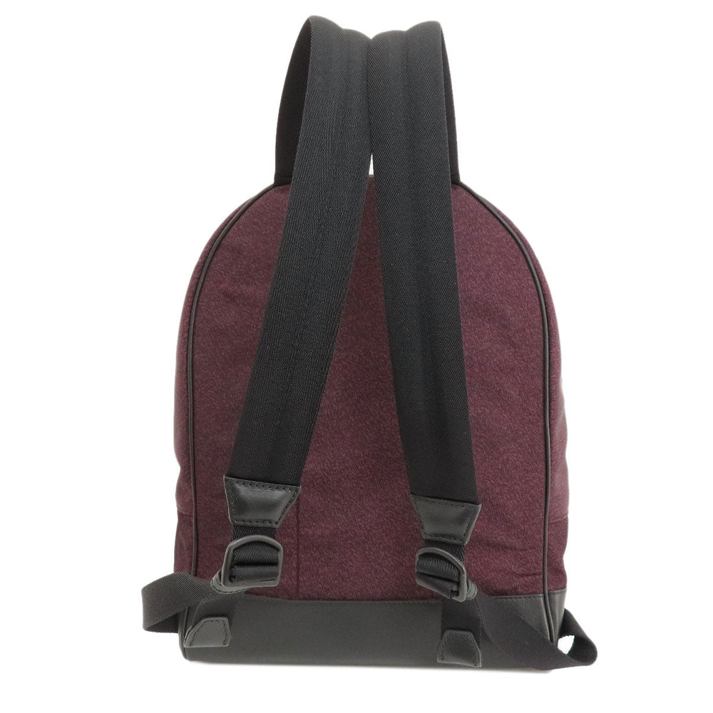 BALLY Backpack Nylon purple Barry Stripe mens(Unisex) Used Authentic