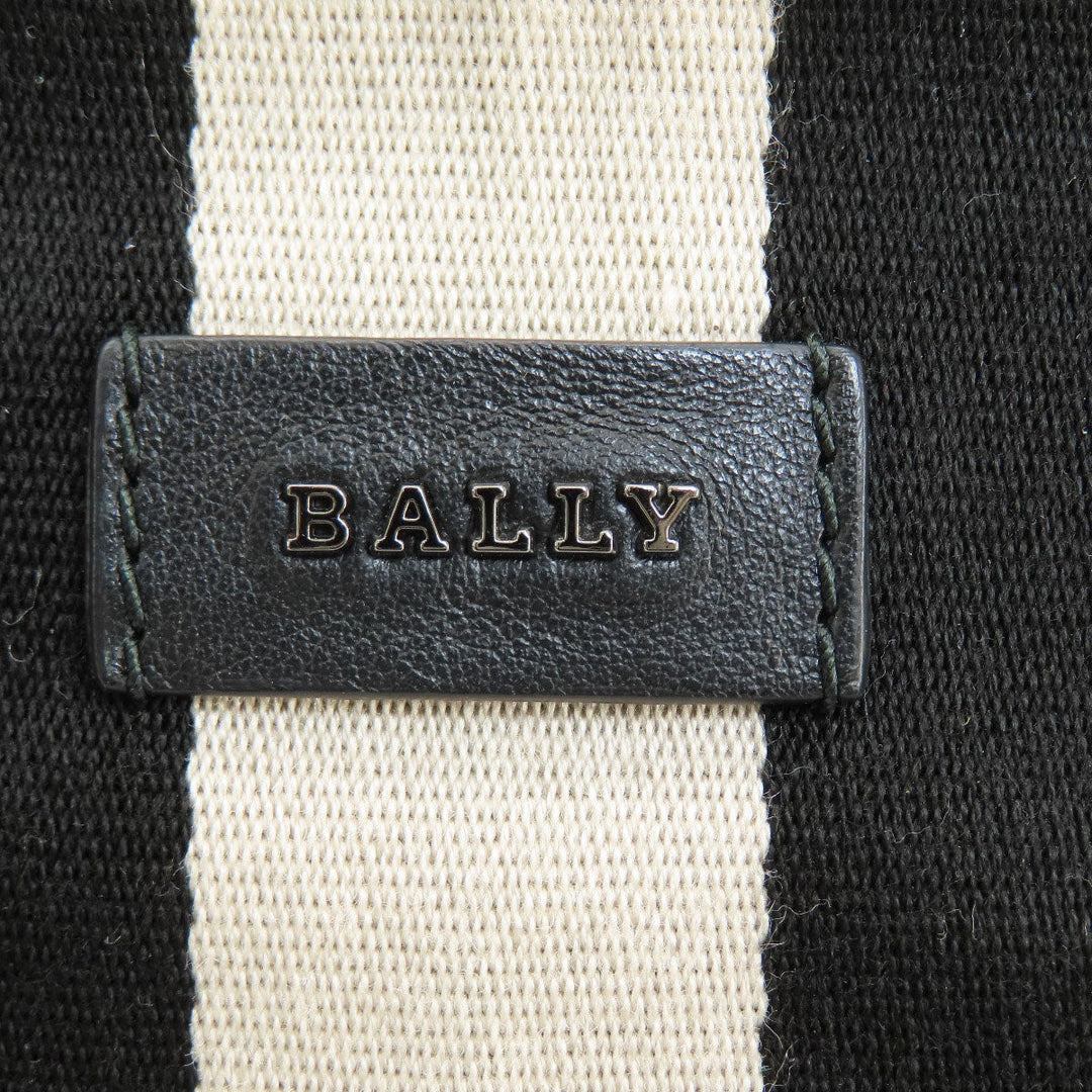 BALLY Backpack Nylon purple Barry Stripe mens(Unisex) Used Authentic