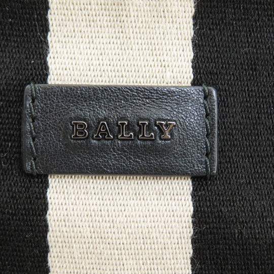 BALLY Backpack Nylon purple Barry Stripe mens(Unisex) Used Authentic