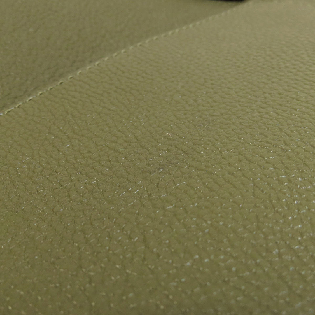 MICHAEL KORS Handbag leather Light green 2WAY Women Used Authentic