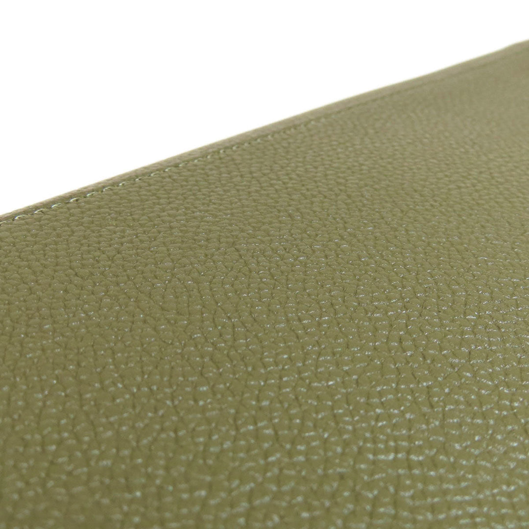 MICHAEL KORS Handbag leather Light green 2WAY Women Used Authentic