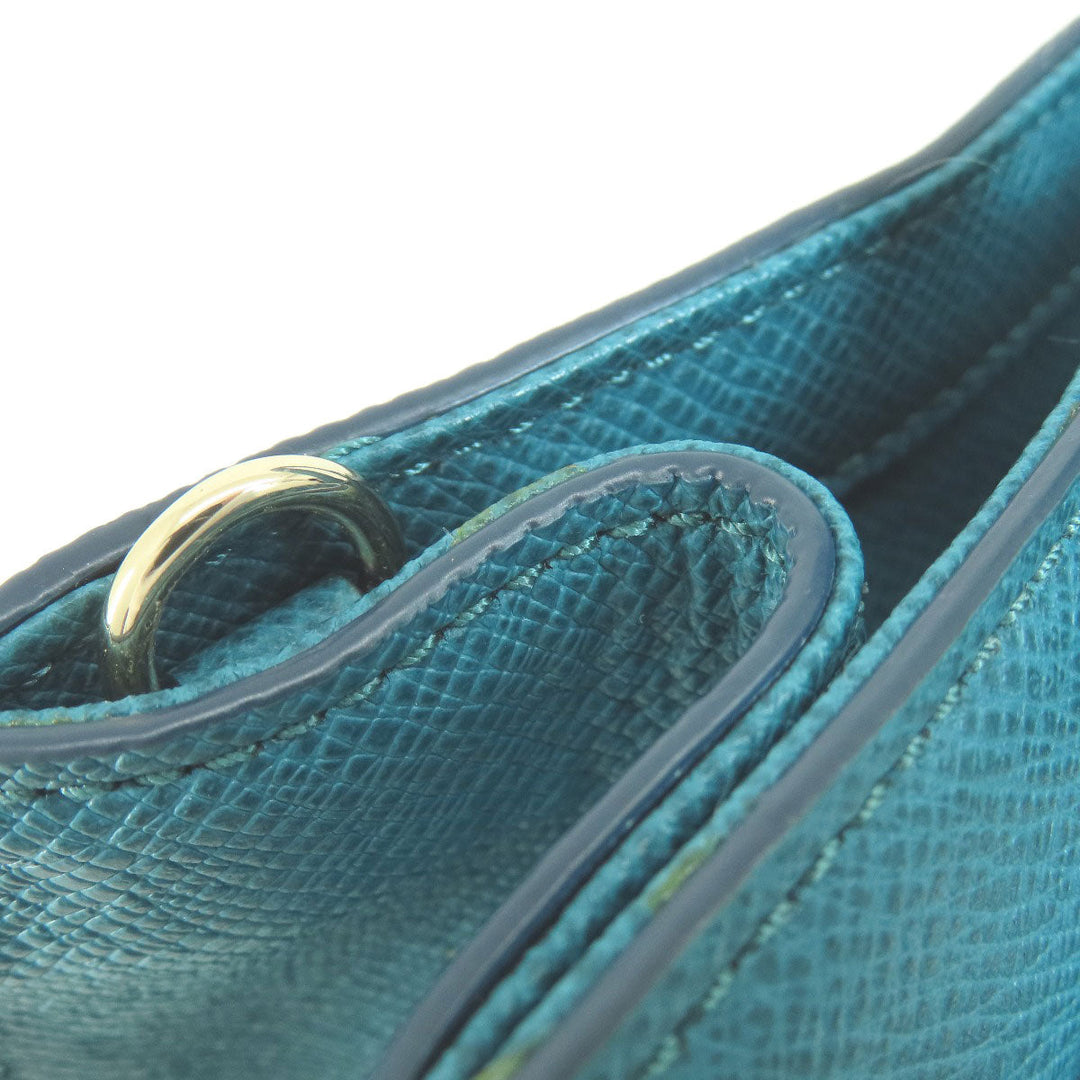 COLE HAAN Handbag PVC blue 2WAY Women Used Authentic