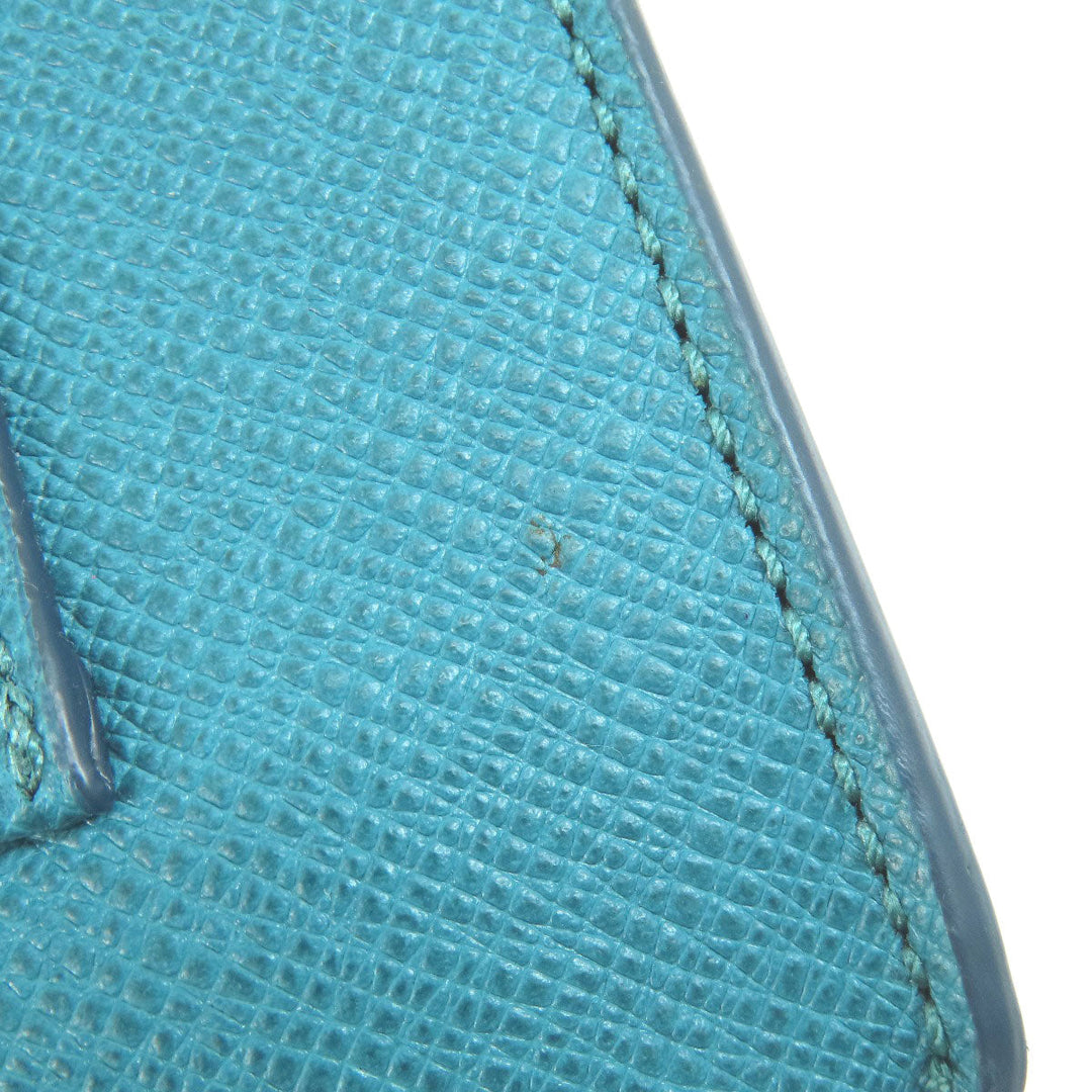 COLE HAAN Handbag PVC blue 2WAY Women Used Authentic
