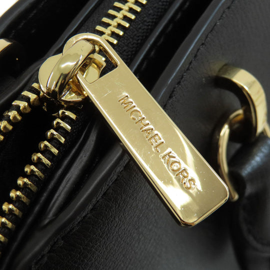 MICHAEL KORS Handbag leather black 2WAY