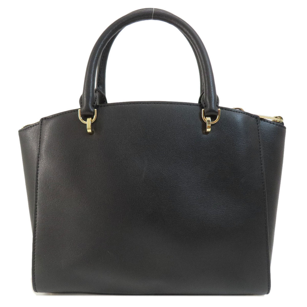 MICHAEL KORS Handbag leather black 2WAY