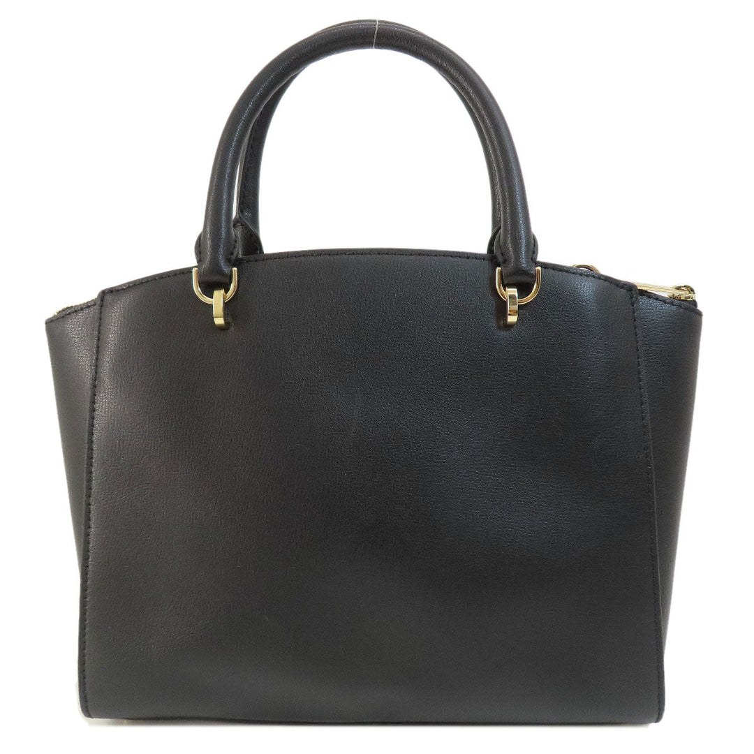 MICHAEL KORS Handbag leather black 2WAY