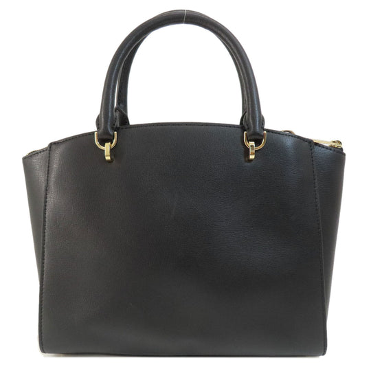 MICHAEL KORS Handbag leather black 2WAY
