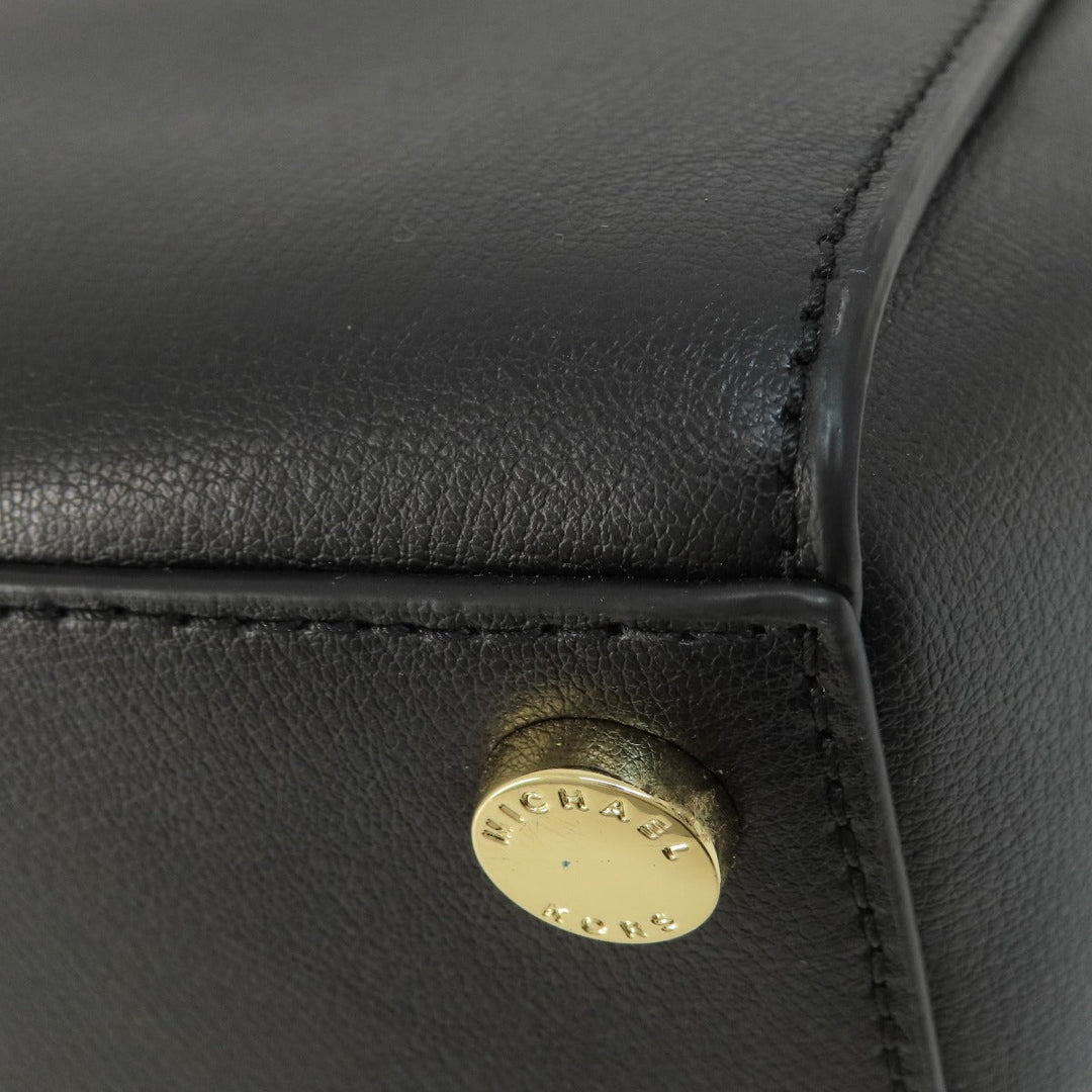 MICHAEL KORS Handbag leather black 2WAY