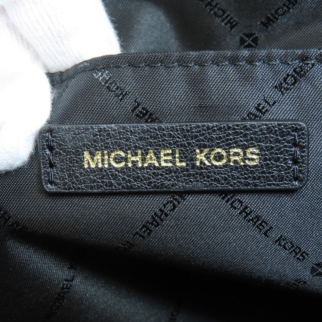 MICHAEL KORS Handbag leather black 2WAY