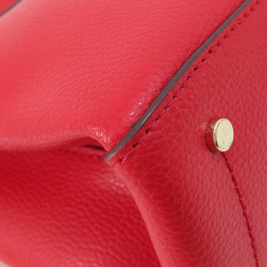Kate Spade Handbag leather Red 2WAY Women Used Authentic