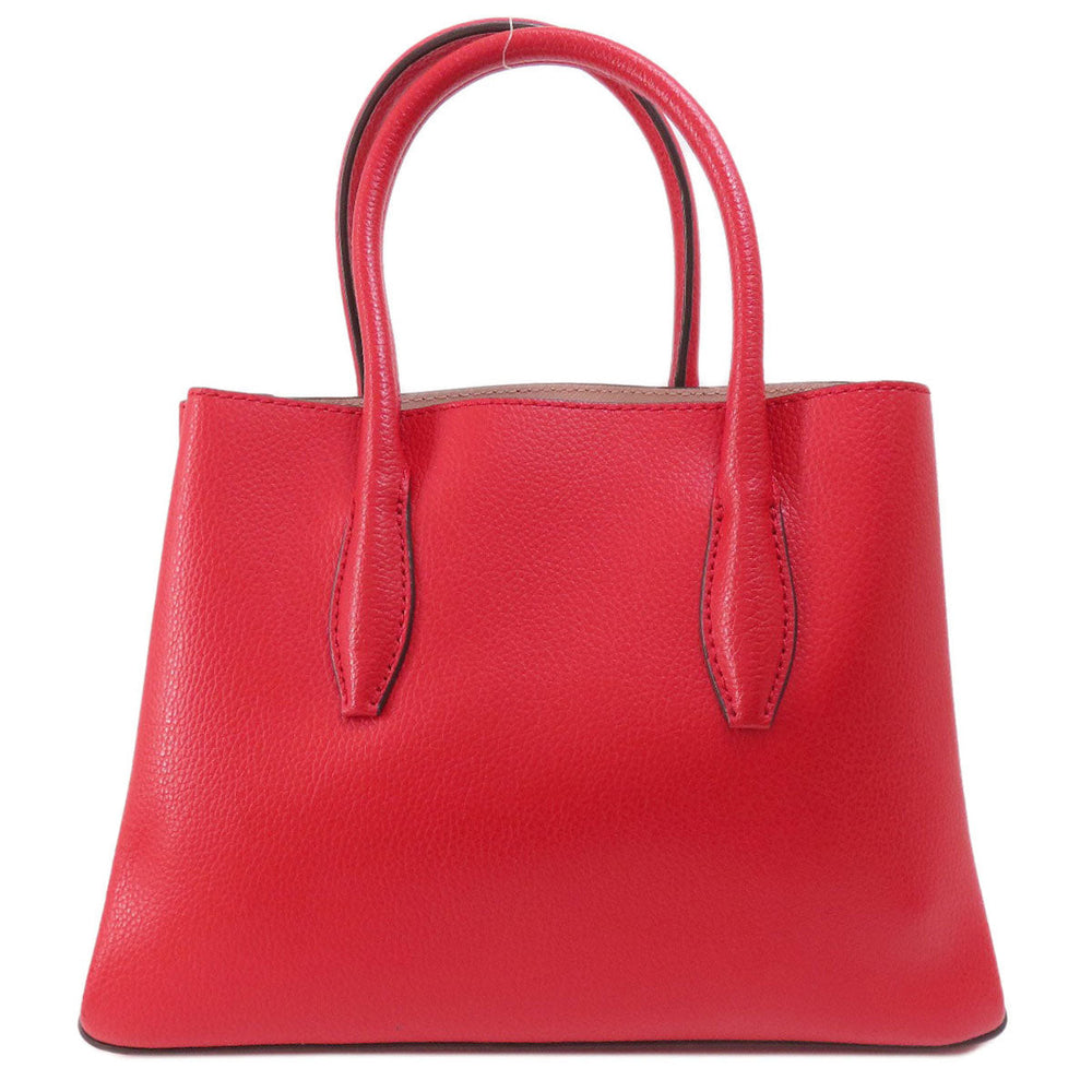 Kate Spade Handbag leather Red 2WAY Women Used Authentic