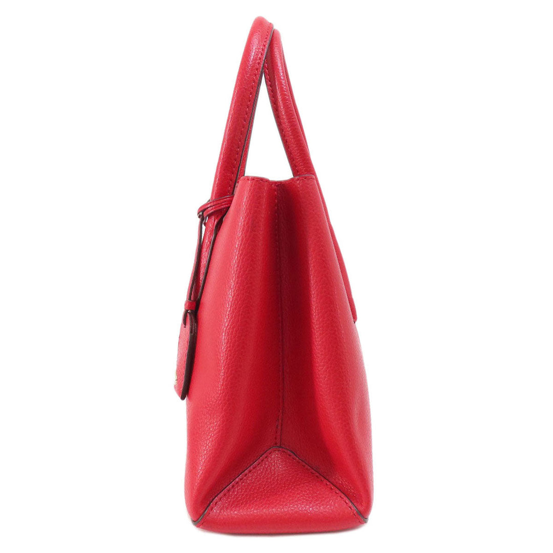 Kate Spade Handbag leather Red 2WAY Women Used Authentic