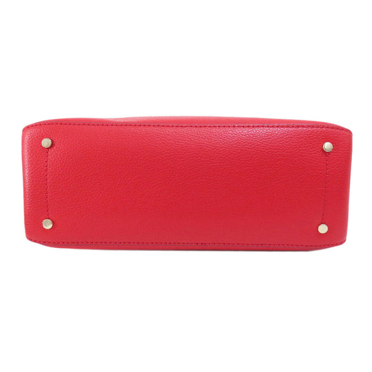 Kate Spade Handbag leather Red 2WAY Women Used Authentic