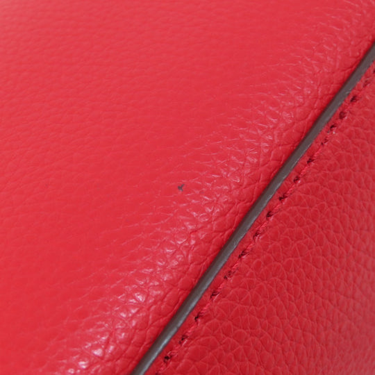 Kate Spade Handbag leather Red 2WAY Women Used Authentic