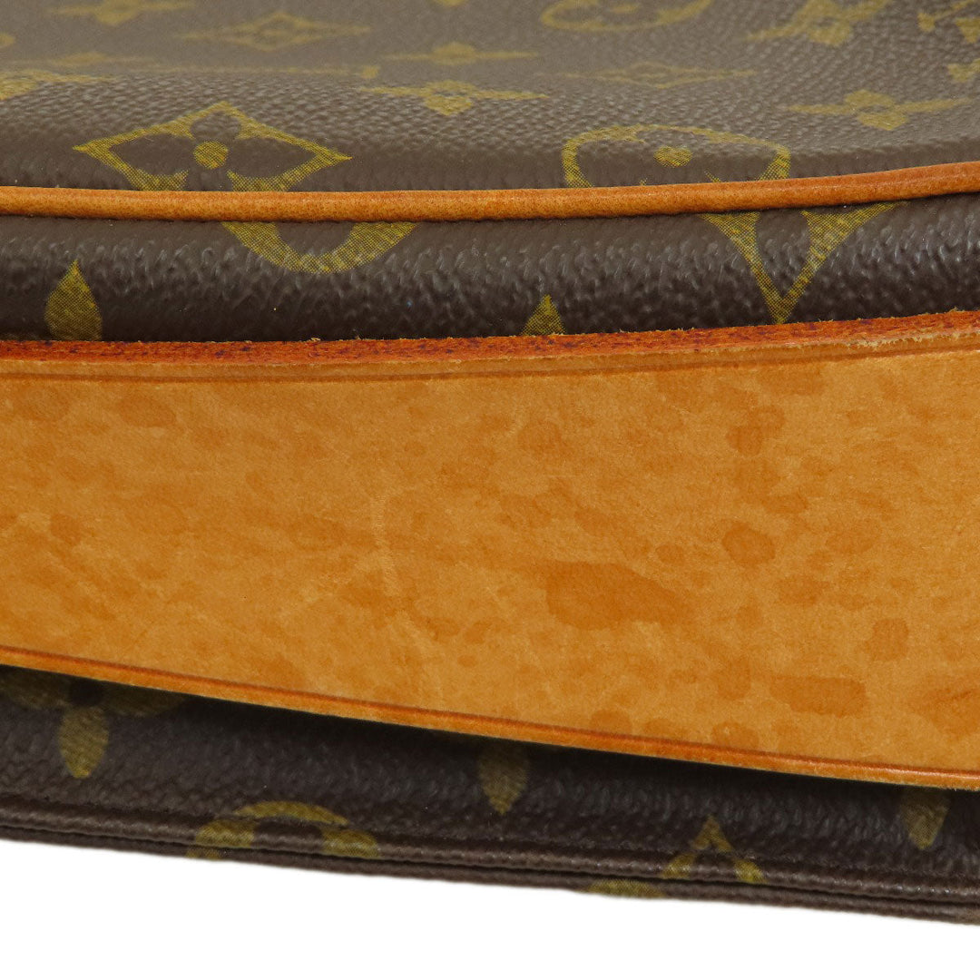 LOUIS VUITTON Shoulder Bag M51252 Monogram canvas Brown Cartouchiere monogram
