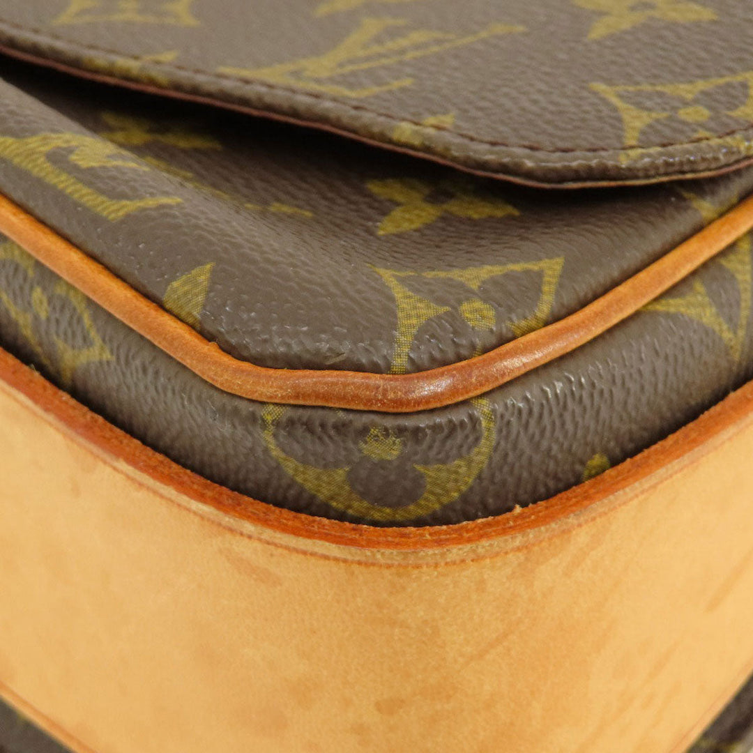LOUIS VUITTON Shoulder Bag M51252 Monogram canvas Brown Cartouchiere monogram