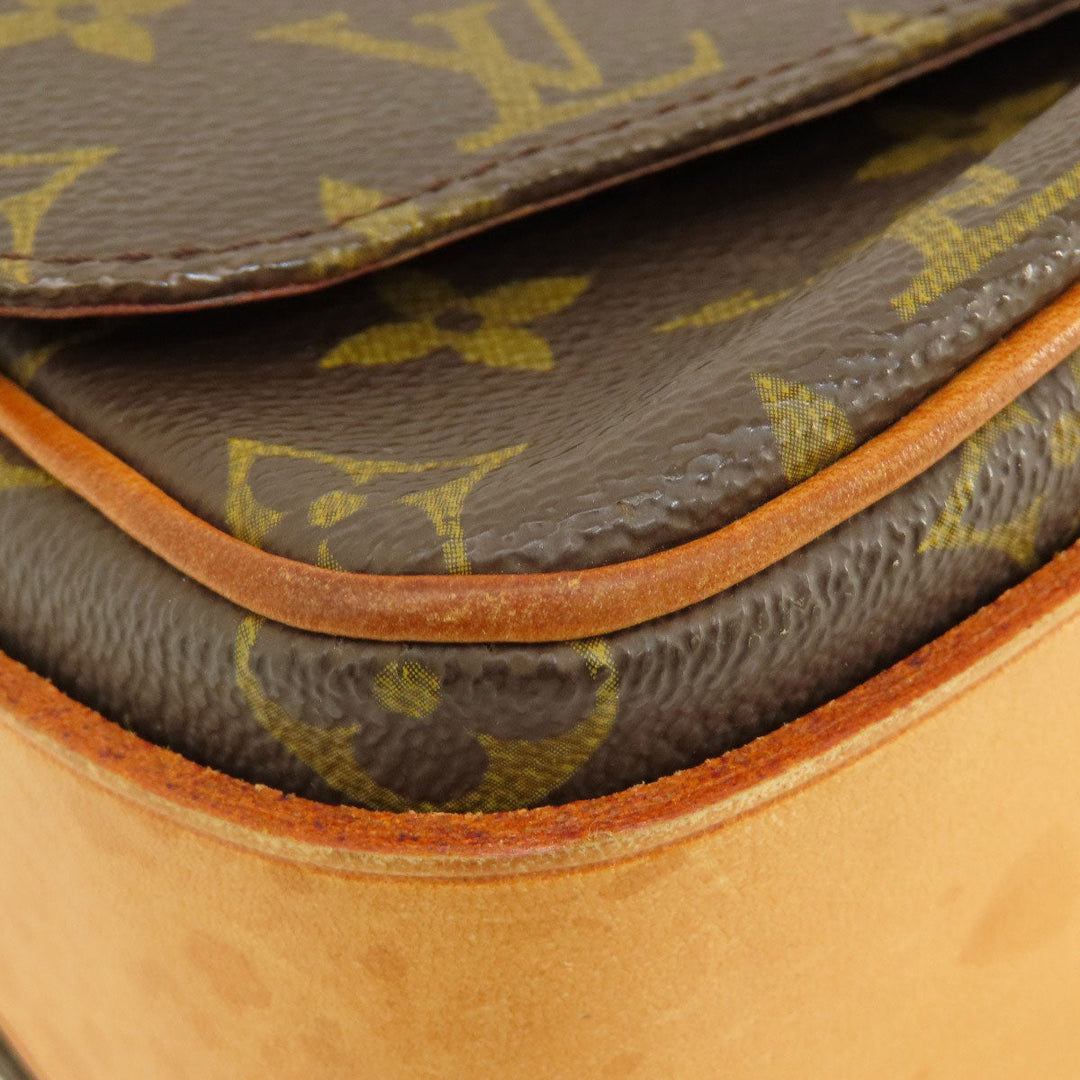 LOUIS VUITTON Shoulder Bag M51252 Monogram canvas Brown Cartouchiere monogram