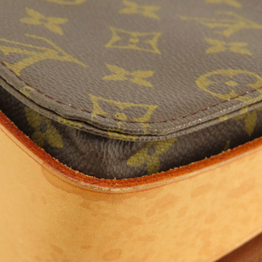 LOUIS VUITTON Shoulder Bag M51252 Monogram canvas Brown Cartouchiere monogram