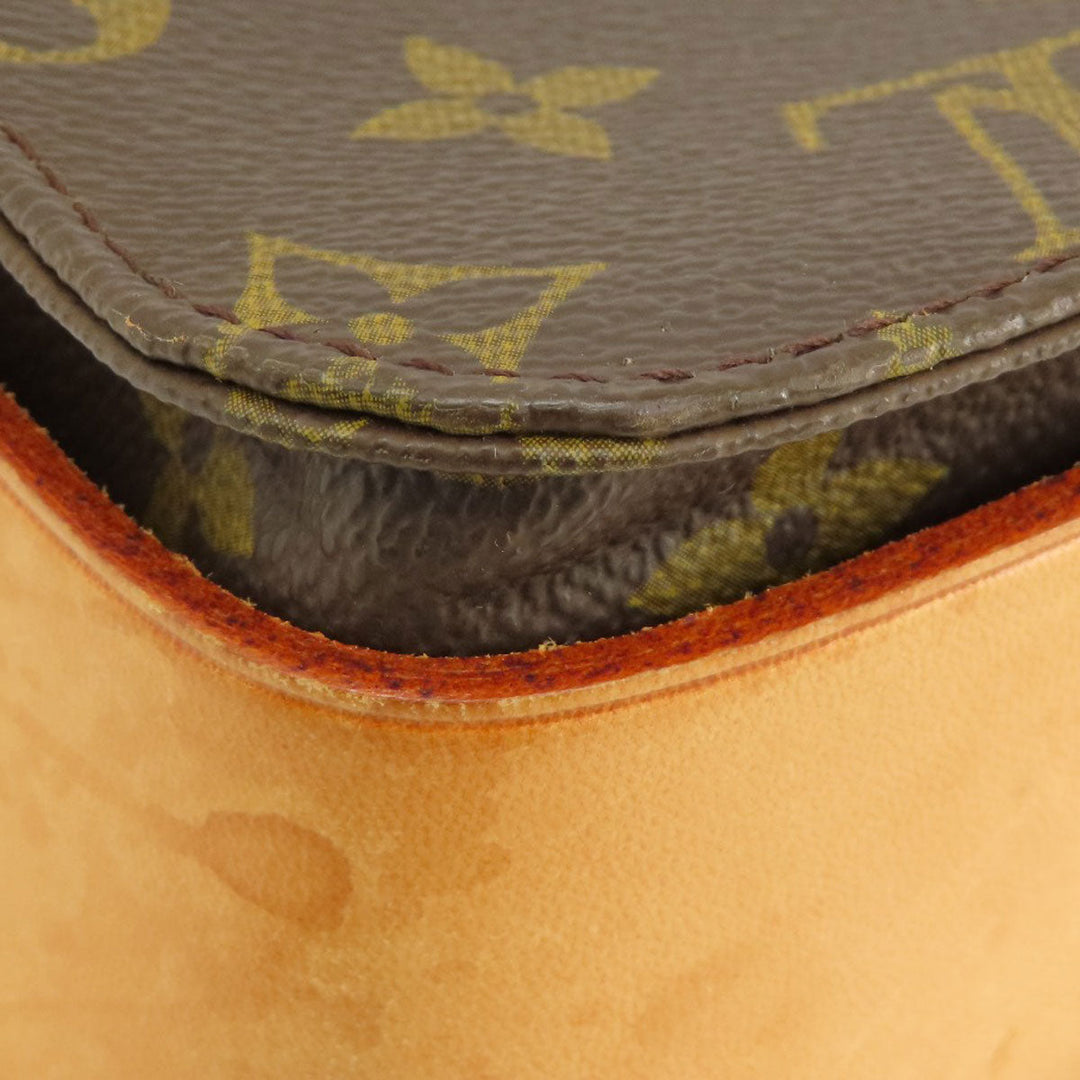 LOUIS VUITTON Shoulder Bag M51252 Monogram canvas Brown Cartouchiere monogram