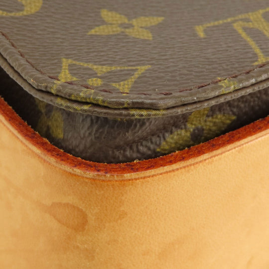 LOUIS VUITTON Shoulder Bag M51252 Monogram canvas Brown Cartouchiere monogram