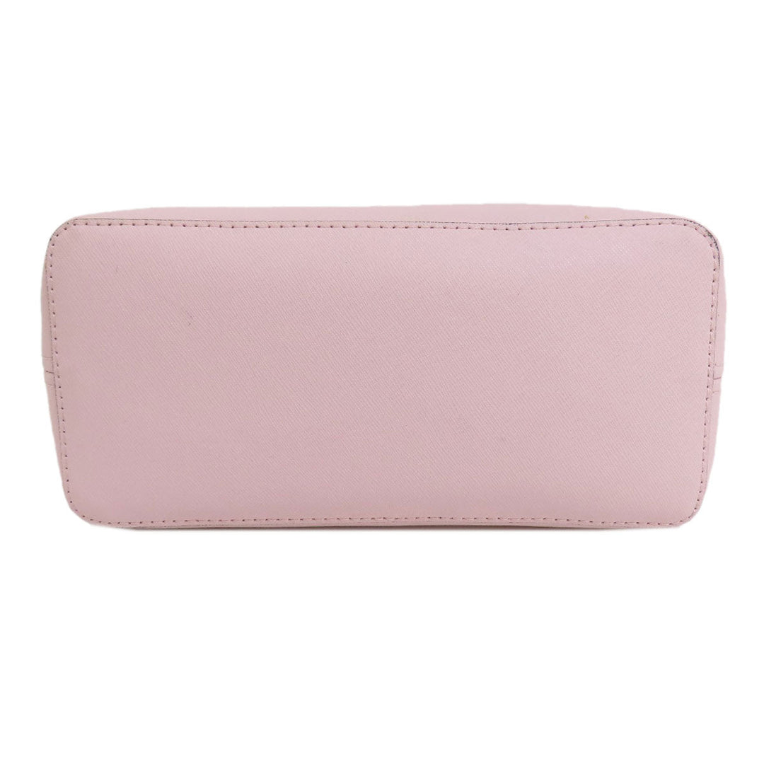MICHAEL KORS Handbag PVC pink logo Women Used Authentic