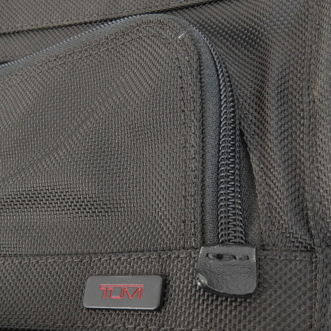 TUMI Business bag Nylon canvas black logo 2WAY