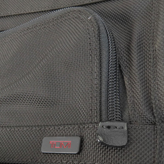 TUMI Business bag Nylon canvas black logo 2WAY