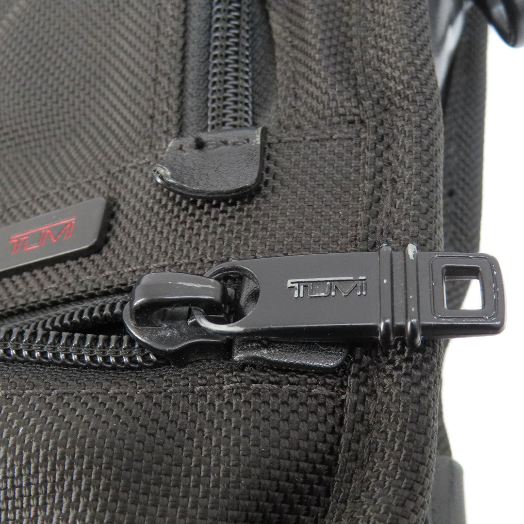 TUMI Business bag Nylon canvas black logo 2WAY