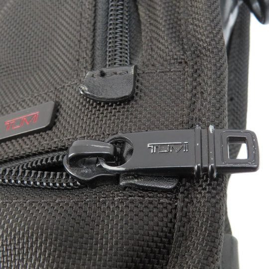 TUMI Business bag Nylon canvas black logo 2WAY