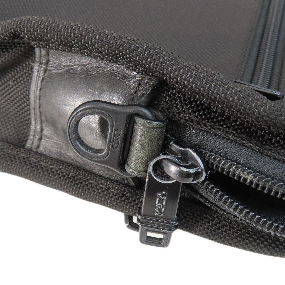 TUMI Business bag Nylon canvas black logo 2WAY