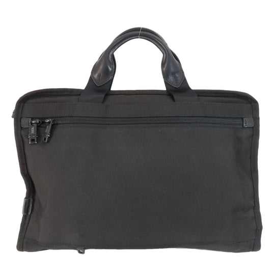 TUMI Business bag Nylon canvas black logo 2WAY