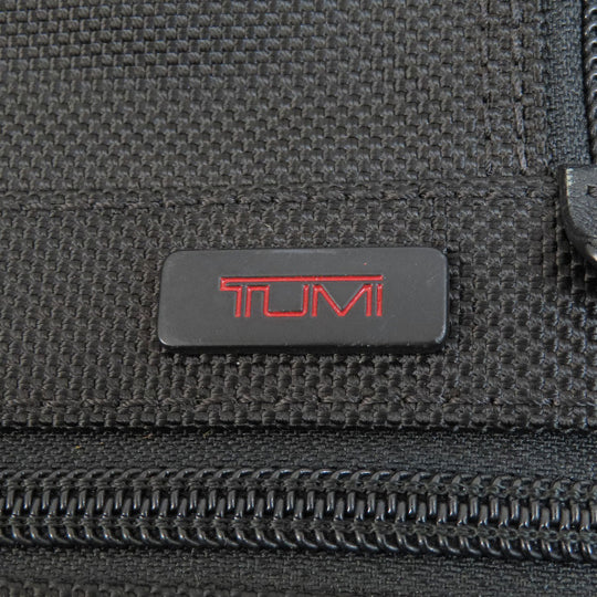 TUMI Business bag Nylon canvas black logo 2WAY
