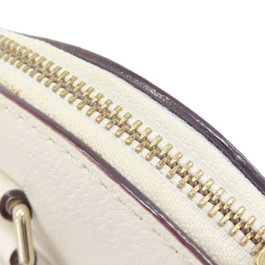 Kate Spade Handbag leather Navy 2WAY Women Used Authentic