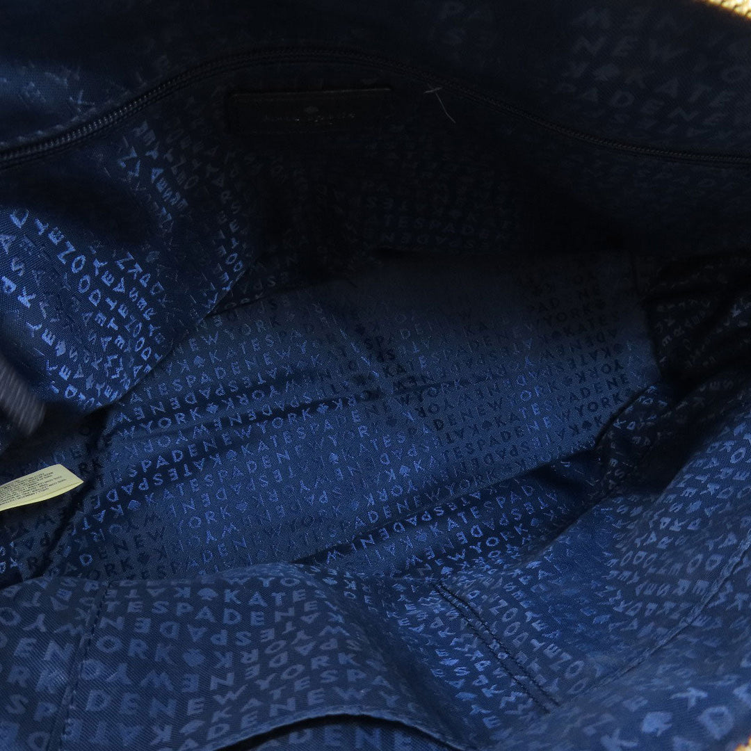 Kate Spade Handbag leather Navy 2WAY Women Used Authentic