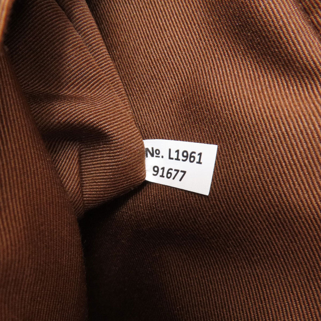 COACH Shoulder Bag 91677 PVC Brown Signature Women Used Authentic