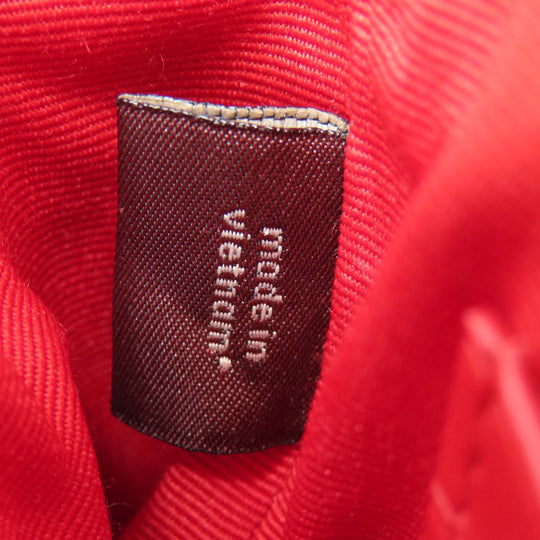 COACH Hip bag F79941 leather Red logo Women Used Authentic