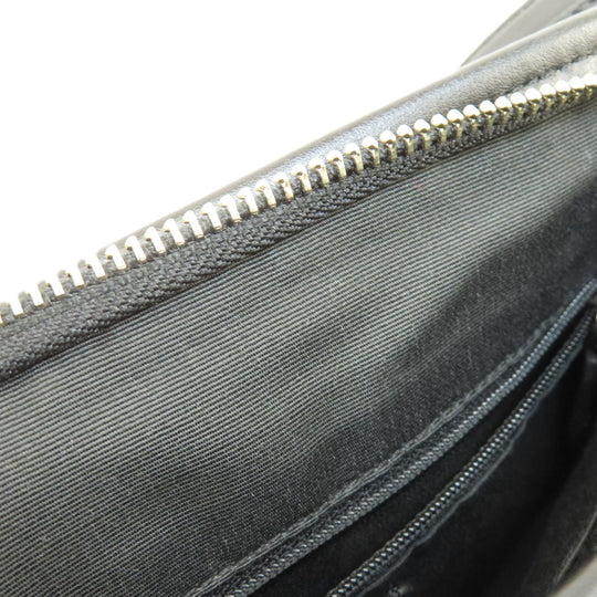 COACH Shoulder Bag F58285 Canvas, Leather gray Long Shoulder Signature Women Used Authentic