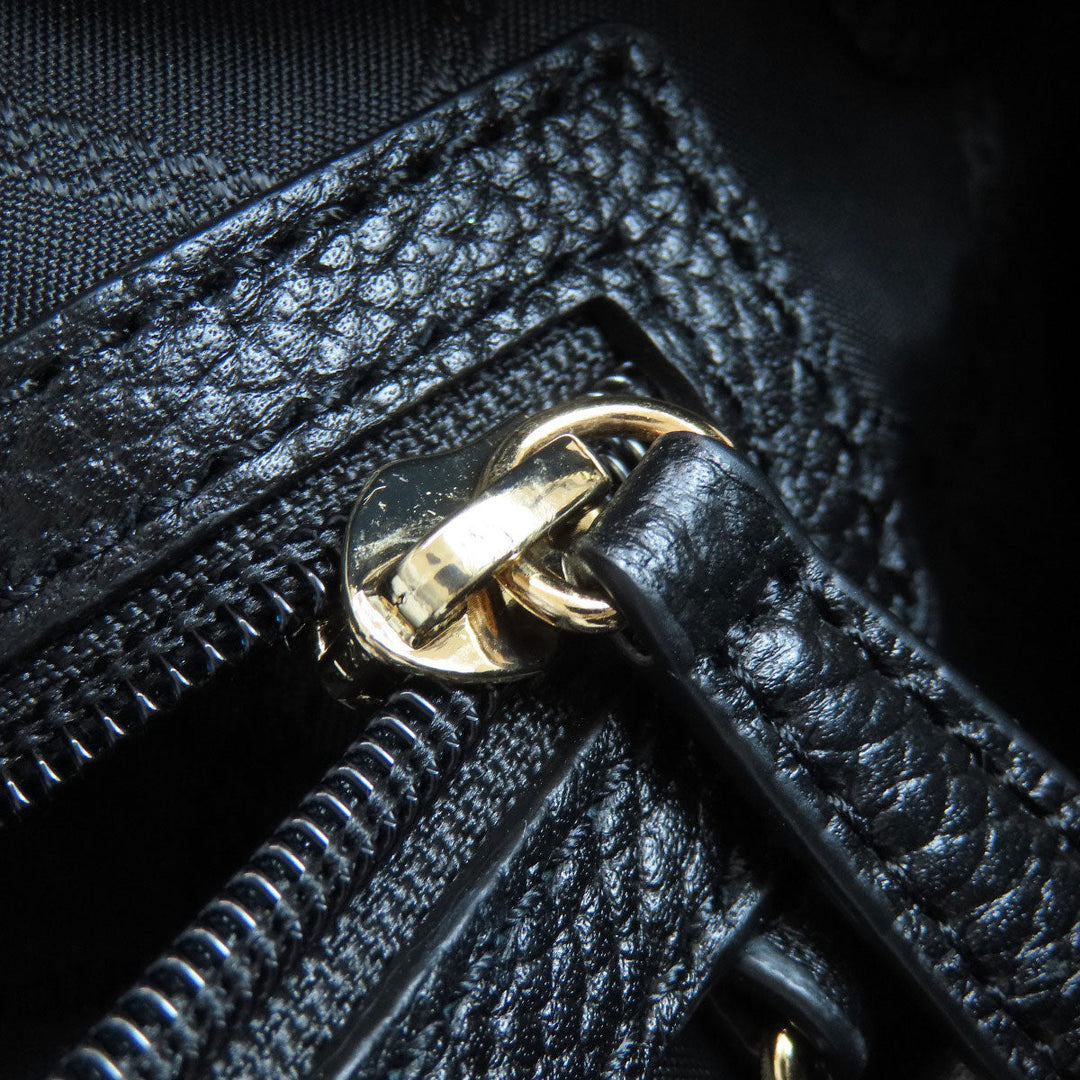 MICHAEL KORS Handbag leather black 2WAY