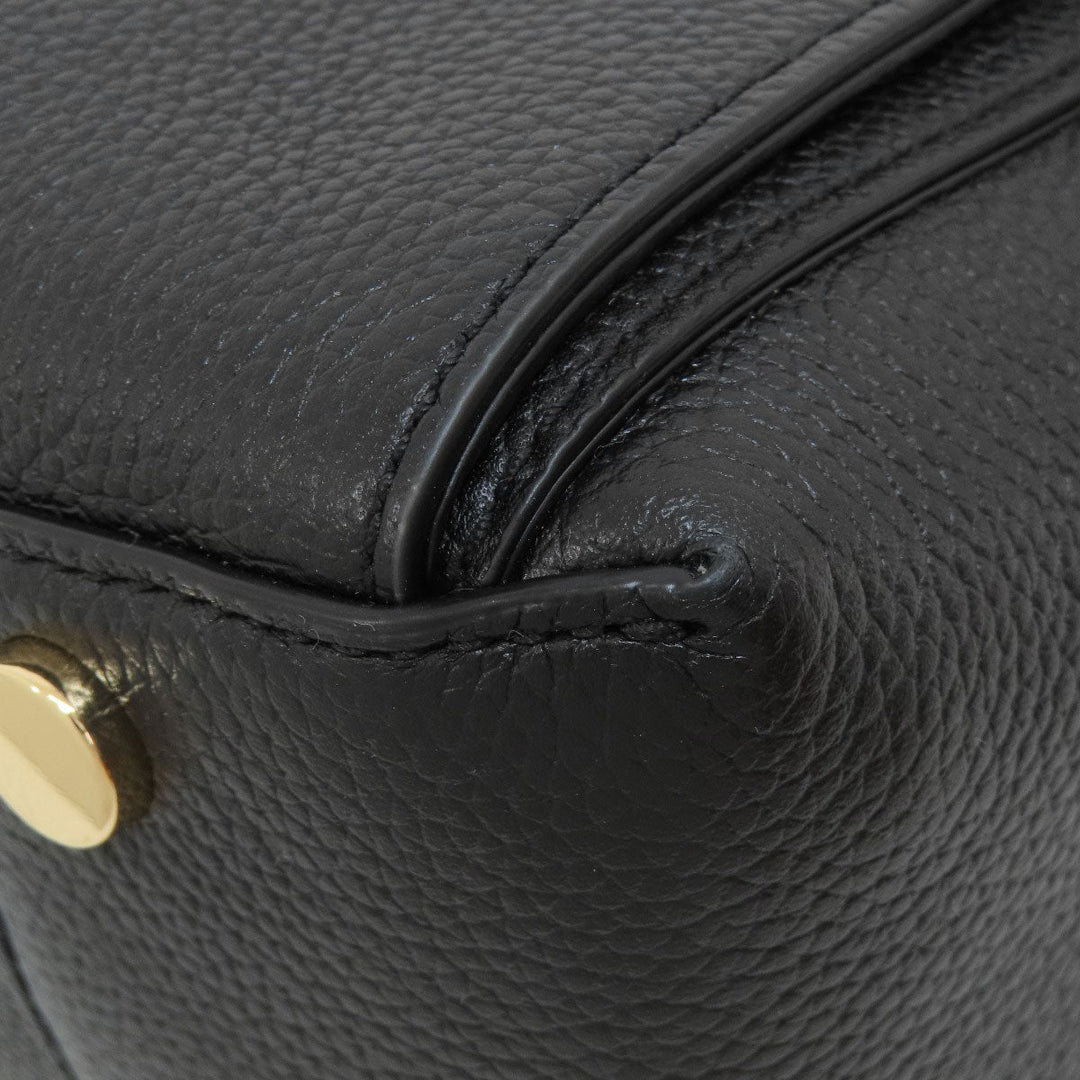 MICHAEL KORS Handbag leather black 2WAY