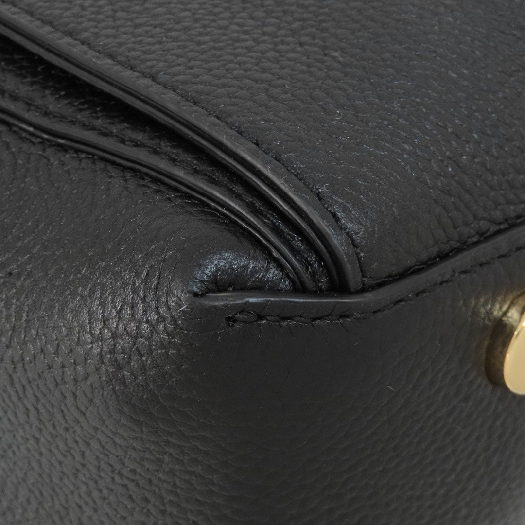 MICHAEL KORS Handbag leather black 2WAY