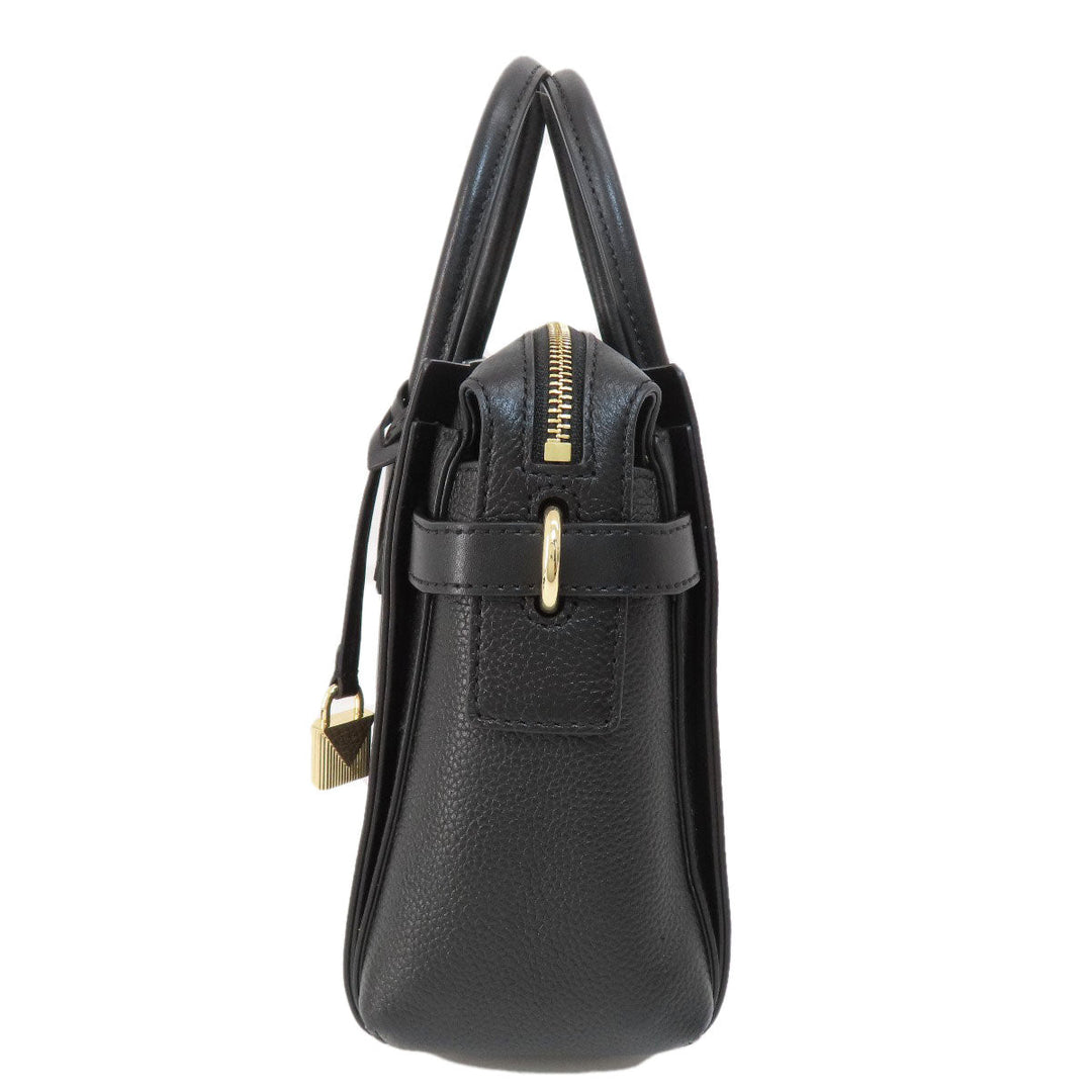 MICHAEL KORS Handbag leather black 2WAY
