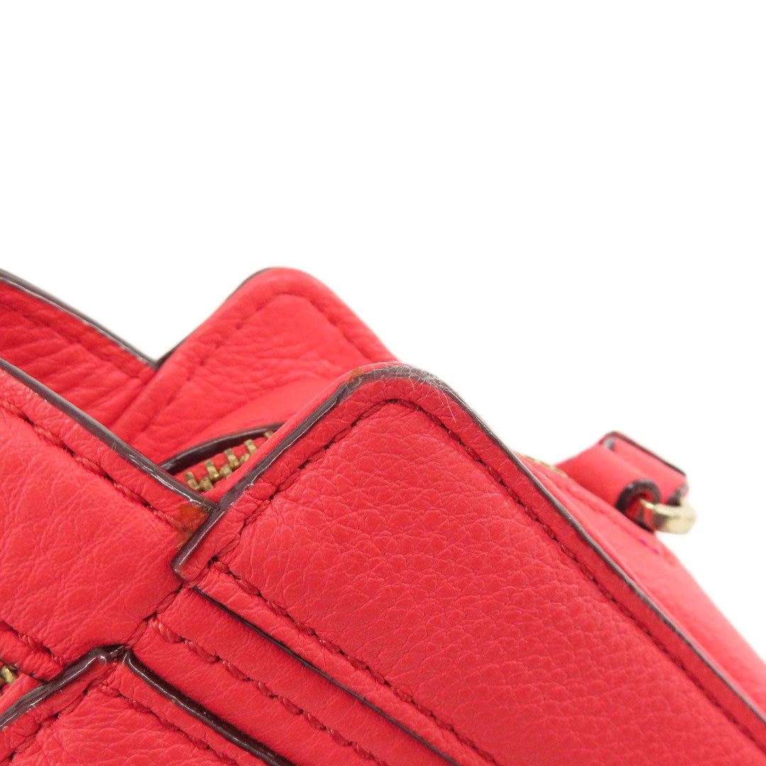 Kate Spade Handbag leather Red 2WAY Women Used Authentic