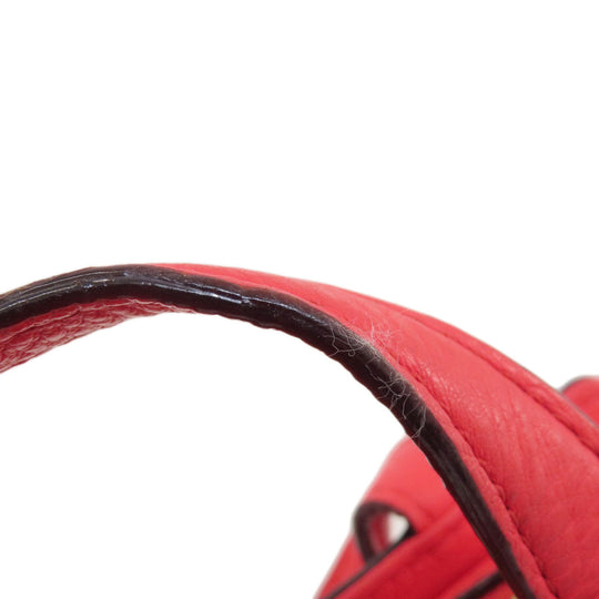 Kate Spade Handbag leather Red 2WAY Women Used Authentic