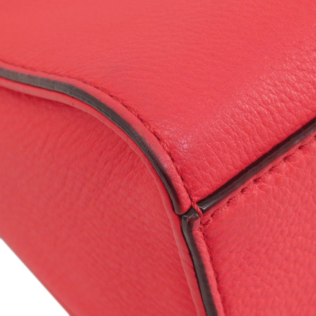 Kate Spade Handbag leather Red 2WAY Women Used Authentic