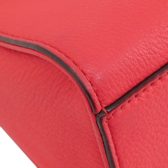 Kate Spade Handbag leather Red 2WAY Women Used Authentic
