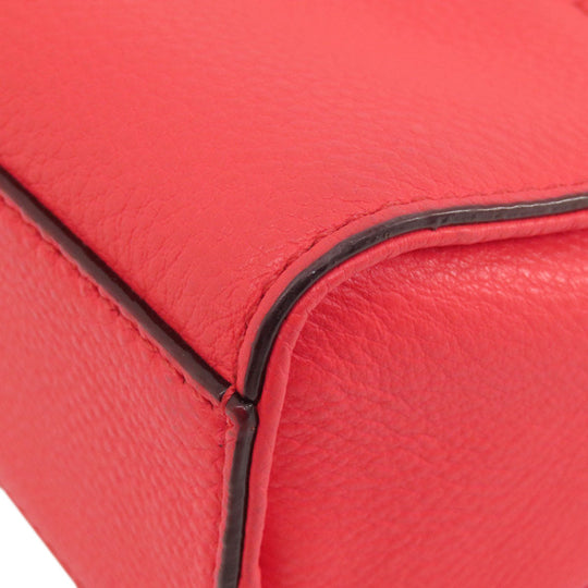 Kate Spade Handbag leather Red 2WAY Women Used Authentic