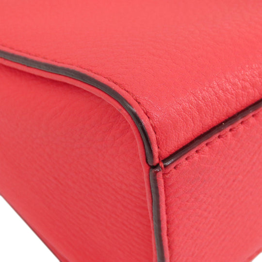 Kate Spade Handbag leather Red 2WAY Women Used Authentic